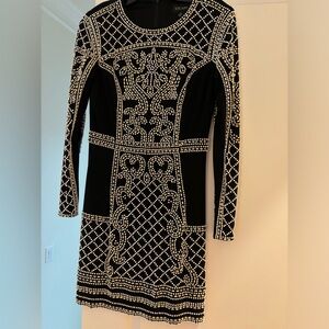 Black beaded dress